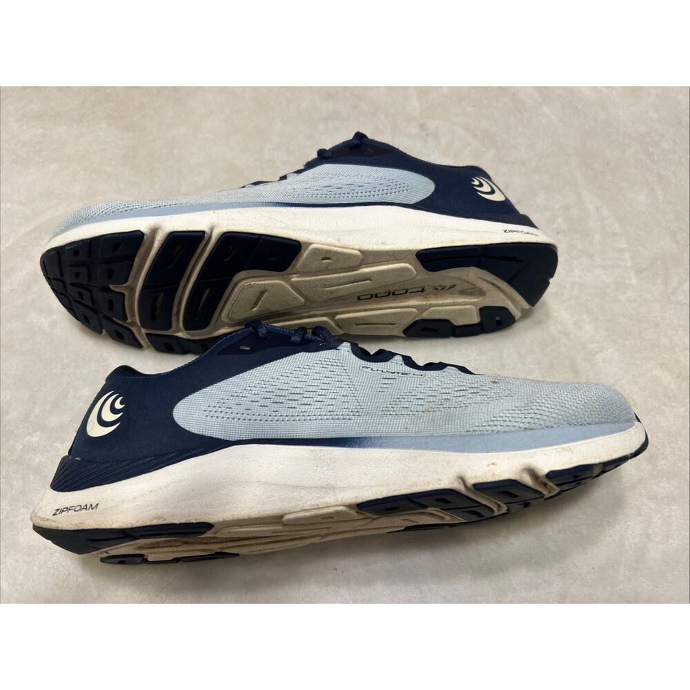 Topo Running Shoes Women’s Size 10.5 Blue W-Fli-Lyte 4 Cushioned Lightweight - Picture 7 of 10